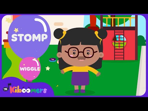 Stomp Stomp Wiggle Wiggle! | Dance Song for Toddlers | The Kiboomers 🎵 thumbnail