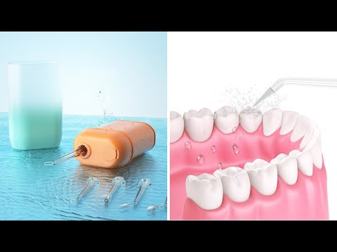 Portable Water Flosser Teeth Cleaner Review 2021 - Cordless Dental Cleaning Tool thumbnail