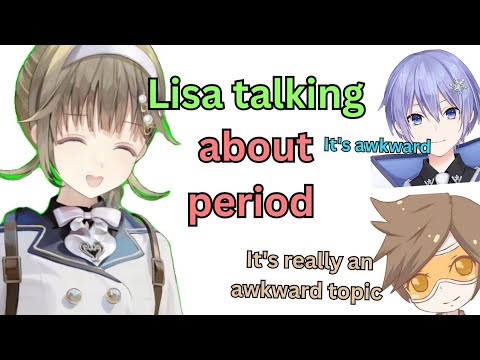 Hanabusa Lisa talking about her period【VSPO】 thumbnail