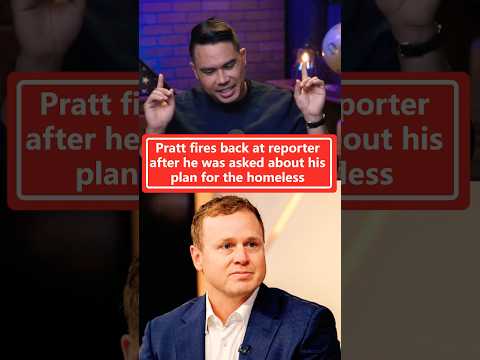 Pratt FIRES BACK at reporter after he was asked about homelessness thumbnail