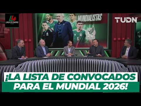 ¡LOS 26 CONVOCADOS AL MUNDIAL!🇲🇽 Análisis de los escogidos por Javier Aguirre | Resumen Línea de 4 thumbnail