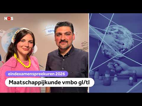 Eindexamenspreekuur maatschappijkunde vmbo gl/tl met Nina en Numan thumbnail