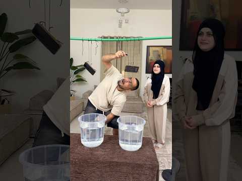 تحدي الهاتف في الماء😂😂 ام سيف ونانو thumbnail