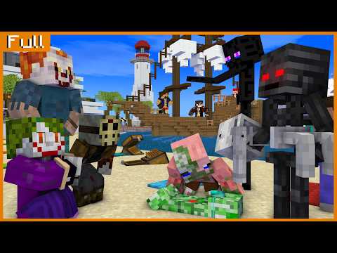 [ Lớp Học Quái Vật ] PHI VỤ BẮT CÓC CỦA BỘ BA SÁT NHÂN ( #FULL ) | Minecraft Animation thumbnail