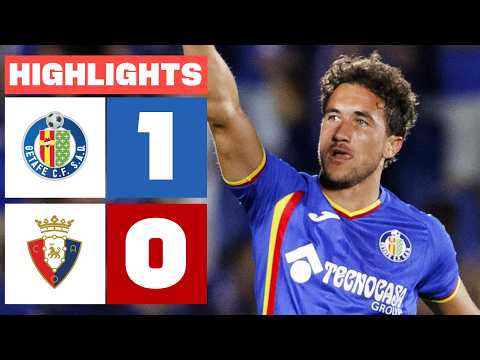 GETAFE CF 1 - 0 CA OSASUNA | RESUMEN LALIGA EA SPORTS thumbnail
