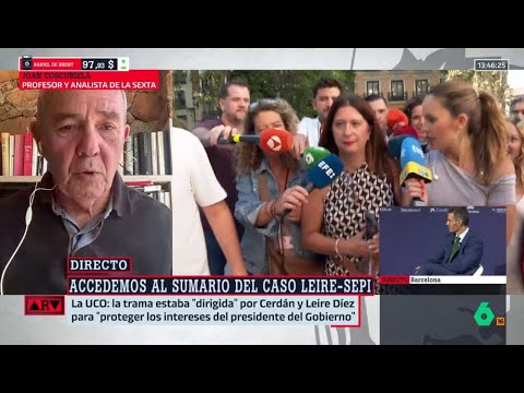 Coscubiela analiza y apela a la "prudencia" al conocer el sumario del caso Leire - Al Rojo Vivo thumbnail