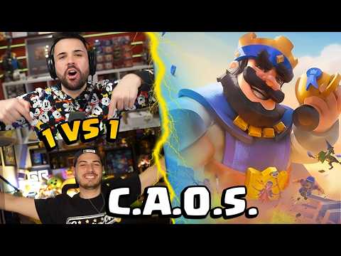 GRAX vs CICCIOGAMER89 💥 Chi è il più FORTE in CAOS?! - CLASH ROYALE thumbnail