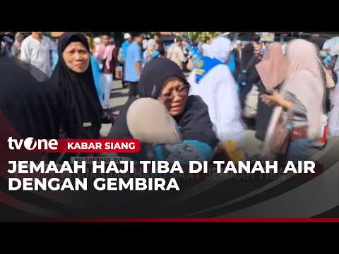 Suasana Haru Iringi Kepulangan Jemaah Haji Indonesia | Kabar Siang thumbnail