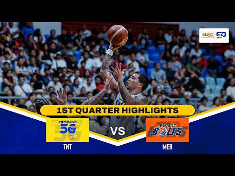 TNT vs MERALCO | 1ST QUARTER HIGHLIGHTS | PBA SEASON 50 COMMISSIONER'S CUP thumbnail
