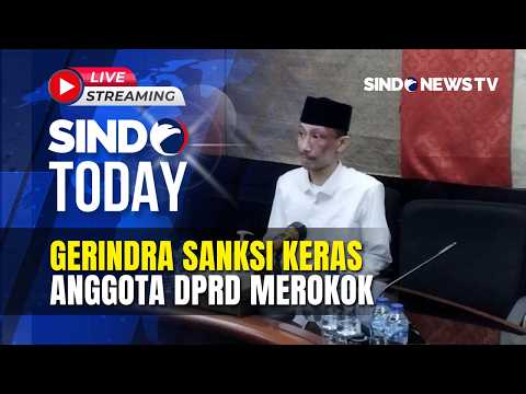 ?Gerindra Sanksi Keras Anggota DPRD Merokok | SINDO TODAY | 16/05 | FULL thumbnail