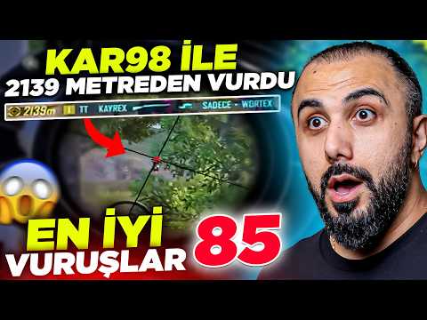 KAR98 İLE 2140 METREDEN VURDU!! GÖRÜLMEMİŞ REKOR 😱 EN İYİ VURUŞLAR #85 - PUBG Mobile thumbnail