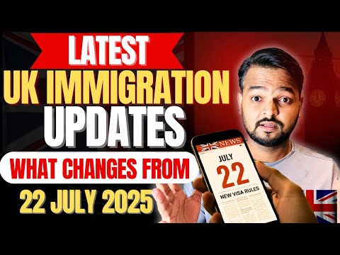 UK Immigration Shocker ? | New Visa Rules Effective 22 July 2025 |  Job Cuts, Care Visa Ban! thumbnail