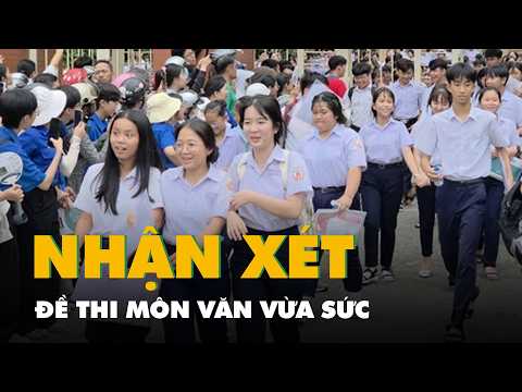 Hơn 151.000 thí sinh TP.HCM thi vào lớp 10, nhiều em nhận xét đề văn vừa sức thumbnail