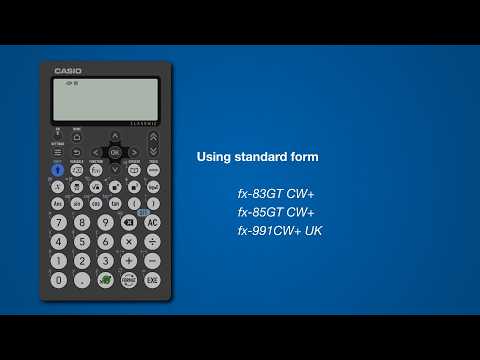 ClassWiz+: Standard form thumbnail