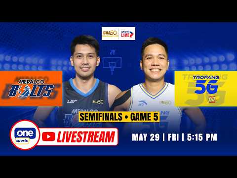 LIVE: MERALCO vs TNT | PBA SEASON 50 COMMISSIONER’S CUP SEMIS | MAY 29, 2026 thumbnail