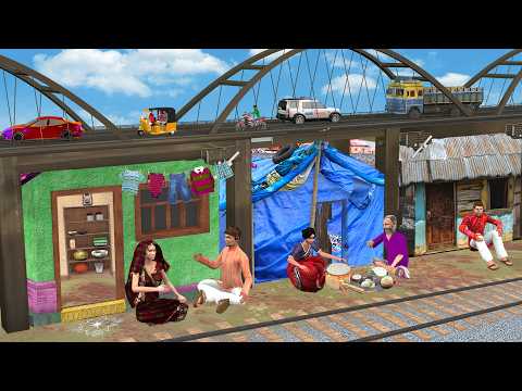 House Under Bridge Engineer India is Not for Beginners Hindi Kahani Hindi Moral Stories Comedy Video thumbnail