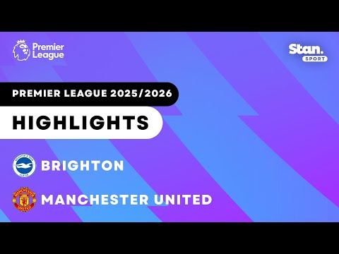 Brighton v Manchester United | Highlights | Premier League 2025/26 thumbnail