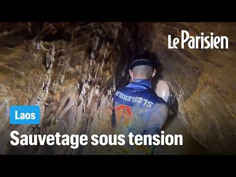 Des chercheurs d'or piégés par une crue au fond d'une grotte au Laos thumbnail
