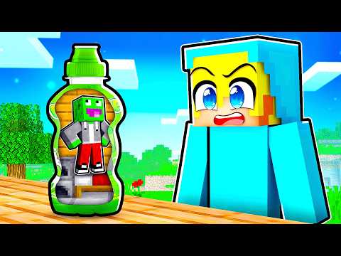 ZBUDOWAŁEM SEKRETNĄ BAZĘ w PALIONKU w Minecraft! thumbnail