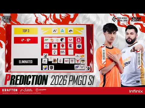 Prediction | 2026 PMGO S1 Main Event thumbnail