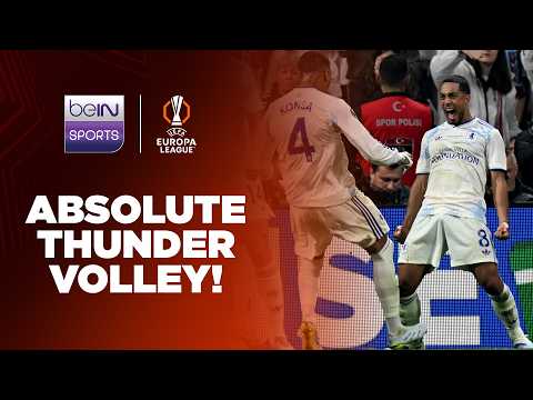 Tielemans with a STUNNING first-time volley in the UEL final! | UEL 25/26 Moments thumbnail