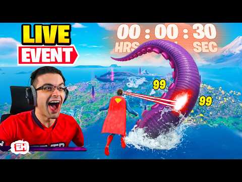 NickEh30 reacts to Fortnite's Kraken Event! (ft. Ninja) thumbnail
