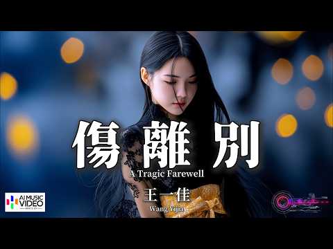 【高清MV】王一佳 - 傷離別（原唱：魏新雨）【Pinyin + Eng Sub | AI音樂視頻 | 繁體拼音英文動態字幕】Wang Yi Jia【王一佳 - 伤离别】 thumbnail