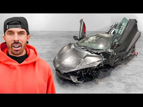 I BOUGHT A WRECKED LAMBORGHINI REVUELTO thumbnail