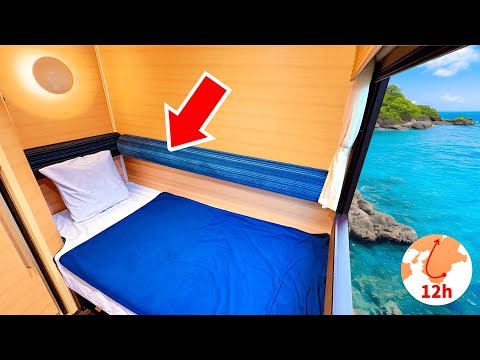 24 Hours in a First Class Room on Japan's Sleeper Train 😴🛏 West Express Ginga | Solo Travel Vlog thumbnail