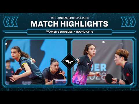 Lutz/Zarif vs Doo/Ng | WD R16 | #WTTSkopje 2026 thumbnail