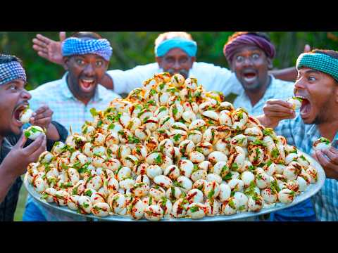 EGG BEJO | Burmese Street Food Egg Masala Recipe | Healthy Boiled Eggs Cooking in Village thumbnail