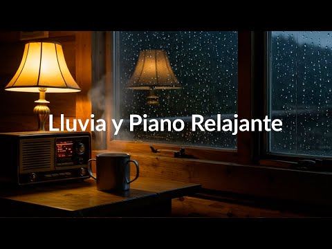 Música Relajante Piano Lluvia Suave y Truenos para Dormir, Aliviar el Estrés - Calmar la Mente thumbnail