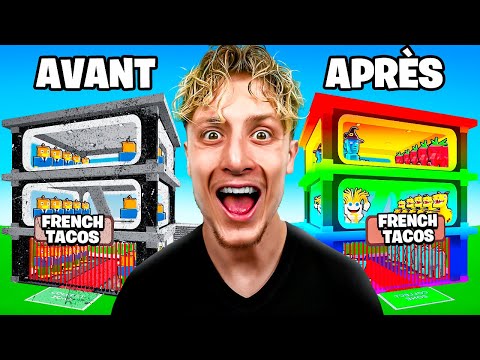 J'améliore la Base des FRENCH TACOS sur Fortnite ! thumbnail