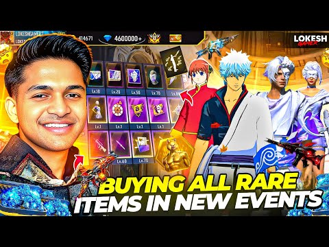 Free Fire Buying All Rare Items In New Event 100k Diamonds Wasting Garena Free Fire  thumbnail
