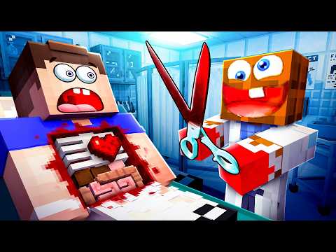 МЫ СЛУЧАЙНО СТАЛИ ВРАЧАМИ! 😱 ДЕЛАЕМ ОПЕРАЦИЮ! МАЙНКРАФТ thumbnail