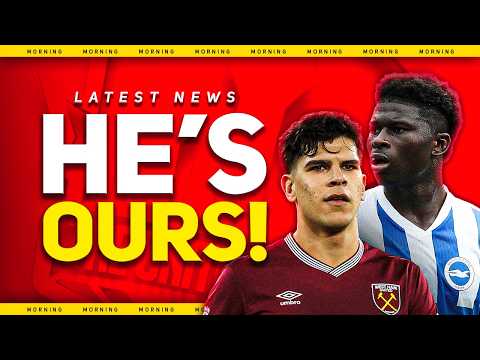 IT'S DONE! Carrick's MIDFIELD 3 Chosen? Man Utd Transfer News thumbnail