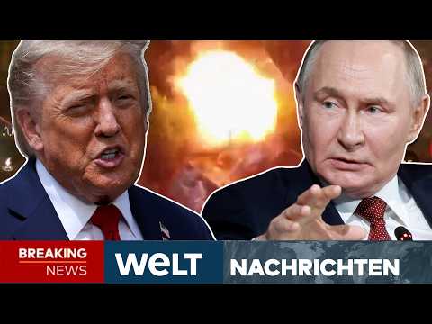 PUTINS KRIEG: Wende für Ukraine?! Trump macht ernst! Brisante Ansage der USA | WELT LIVESTREAM thumbnail