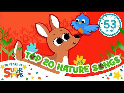 Top 20 Nature Songs | 🌳 Super Simple’s 20th anniversary collection | Super Simple Songs thumbnail