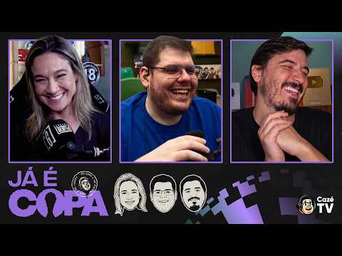CASIMIRO E LUISINHO CAEM NO CHORO COM FERNANDA GENTIL | JÁ É COPA! #1 thumbnail