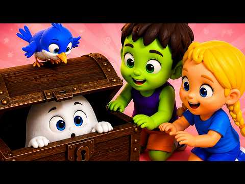 The Shy Little Ghost Looking for Friends! 👻🏠✨ | Fun Kids Song by Doggy Doggy Cartoons thumbnail