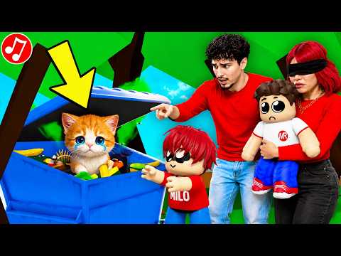 HO SALVATO UN POVERO GATTINO ABBANDONATO NELLA SPAZZATURA CON LA MIA FAMIGLIA.. (Brookhaven) thumbnail