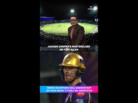 Finn Allen scores 93(35) for #KKR vs #GT! Aakash Chopra decodes the innings | #TATAIPL thumbnail