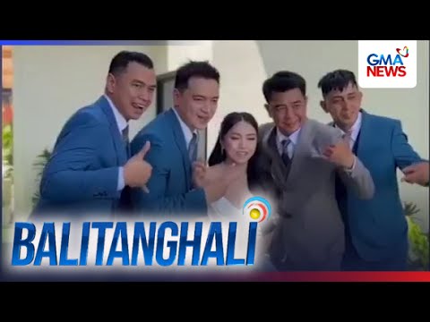 4 na lalaki, may sweet gesture sa kasal ng bunsong babaeng kapatid | Balitanghali thumbnail