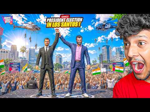 FINALLY THE NEW PRESIDENT Of LOS SANTOS!😱GTA 5 Real Life! #22 thumbnail