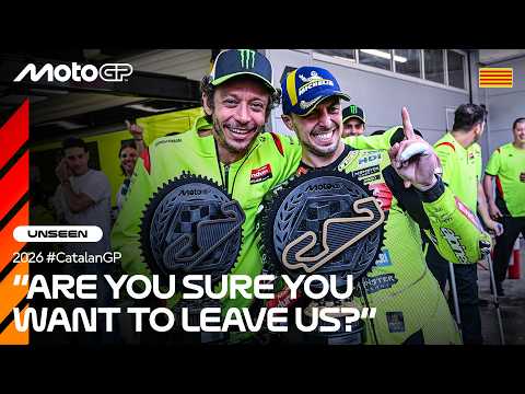 UNSEEN: Di Giannantonio & Valentino Rossi celebrate first win together 👀 | 2026 Catalan GP thumbnail