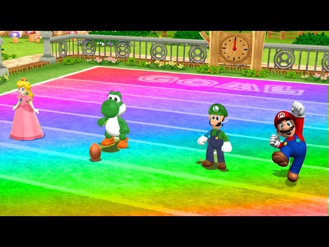 Mario Party 9 - All Minigames - Yoshi vs Mario vs Luigi vs Peach (Master Difficulty) thumbnail