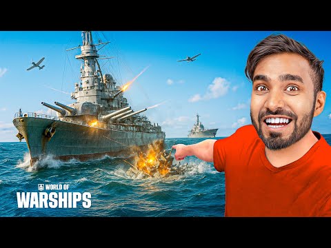 LEVEL 1 VS LEVEL 100 WARSHIP BATTLE thumbnail