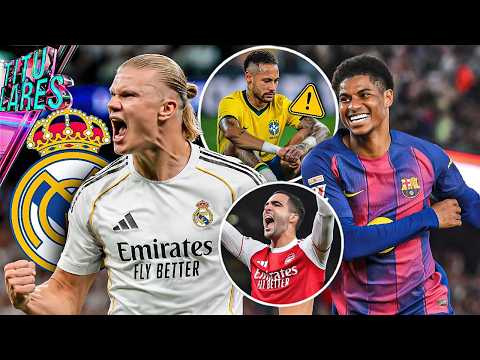 Promete fichar a Haaland | Rashford se ganó quedarse | ¡Neymar lesionado! | Arsenal lo recupera thumbnail