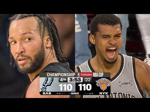 4 Knicks vs. Spurs Endings GUARANTEED To Get You HYPED For the NBA Finals 😳 thumbnail