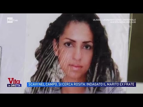 Scavi nel campo, si cerca Rosita, indagato il marito ex frate - Vita in diretta 01/06/2026 thumbnail